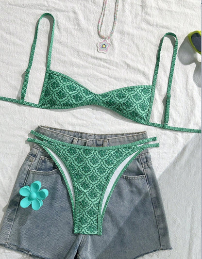 Rosalie™ Embroidered Bikini Set