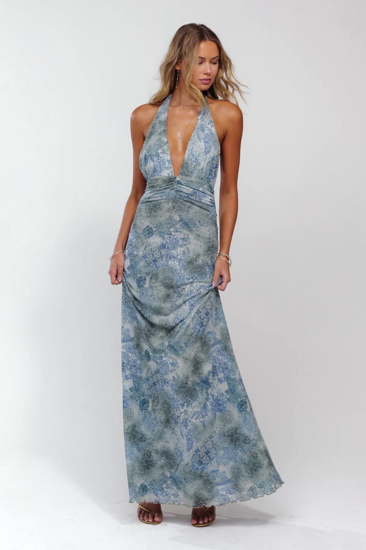 Robe maxi à dos nu Veda Eclipse