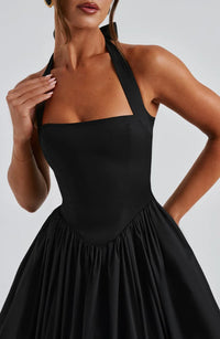 The Everly Dress – Black & White