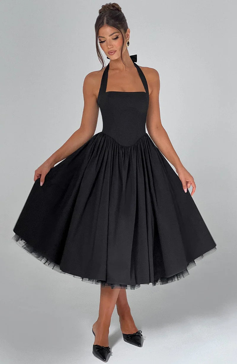 The Everly Dress – Black & White