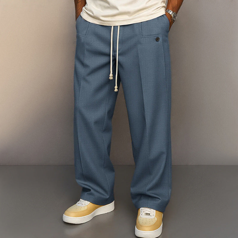 UrbanEase™ Straight-Fit Drawstring Pants