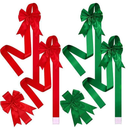 Nœud de porte de Noël HollyRibbon™