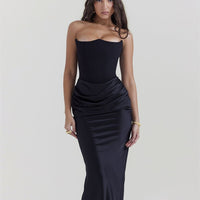 Ethereal Veda Strapless Corset Dress