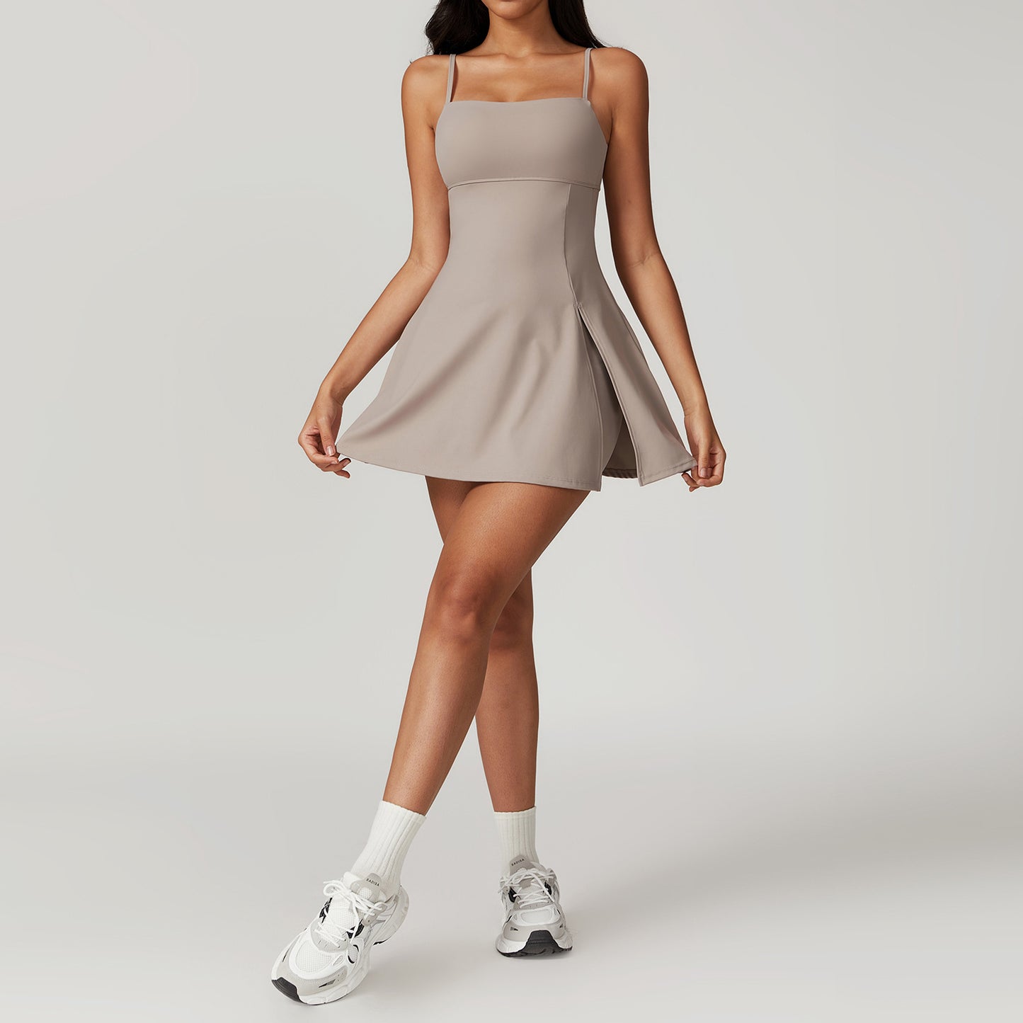 Split-Hem Sports Dress