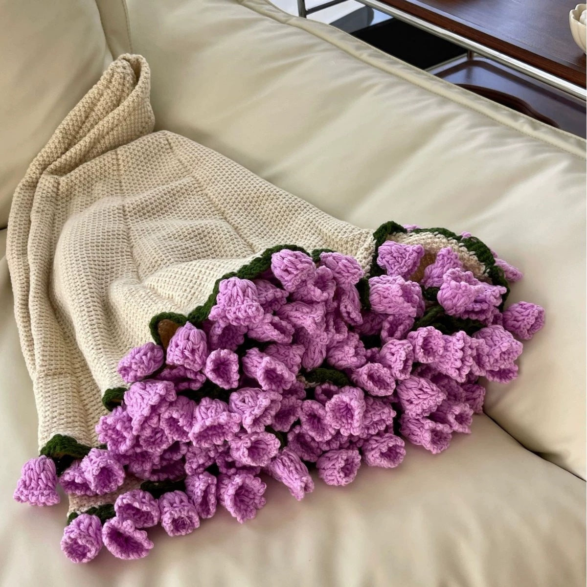 Roselynn™ Handmade Rose Bouquet Blanket