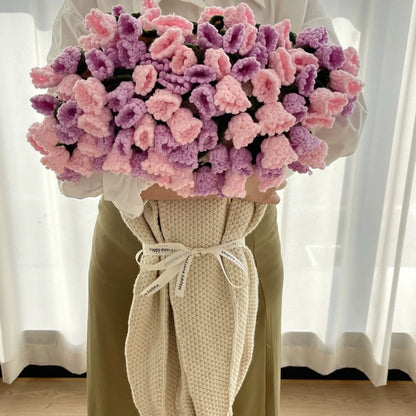 Roselynn™ Handmade Rose Bouquet Blanket