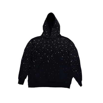 Sweat à capuche Midnight Spark à strass