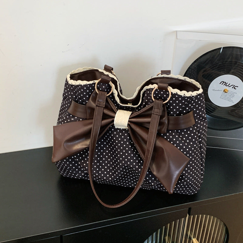 Bow & Dot Tote Bag