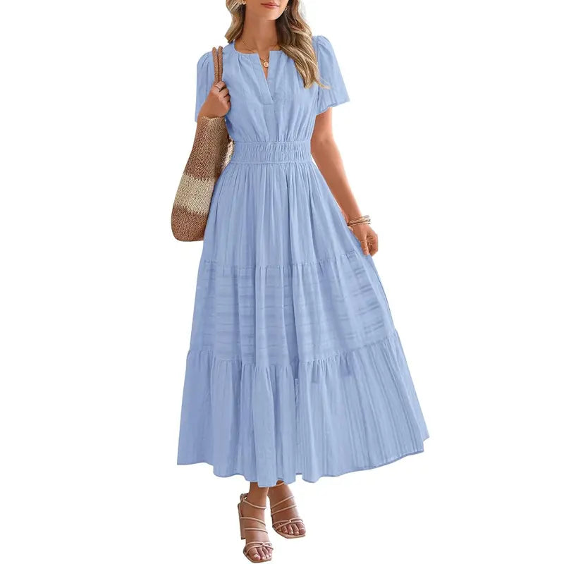 Rosalie™ Pleated Maxi Dress