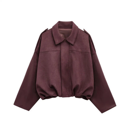 AeroSuede™ Oversized Pilot Jacket