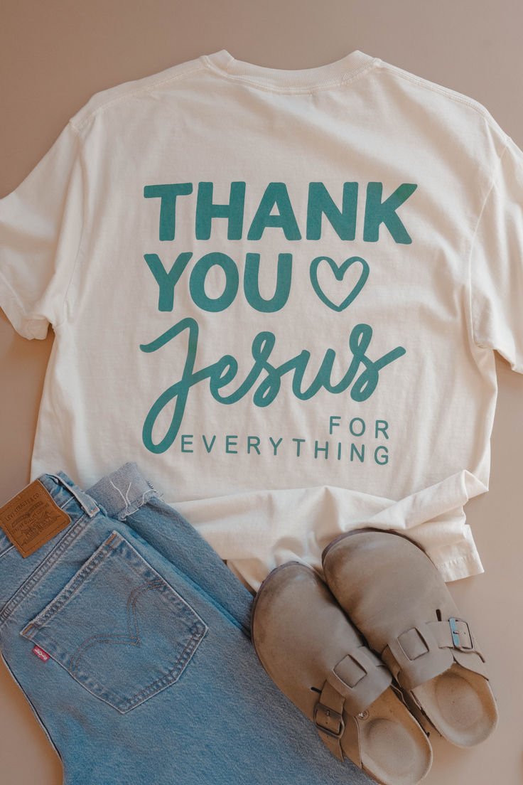 Gracias, Jesús, camiseta de todos los días