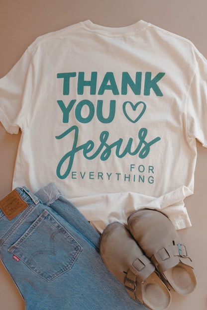 Gracias, Jesús, camiseta de todos los días
