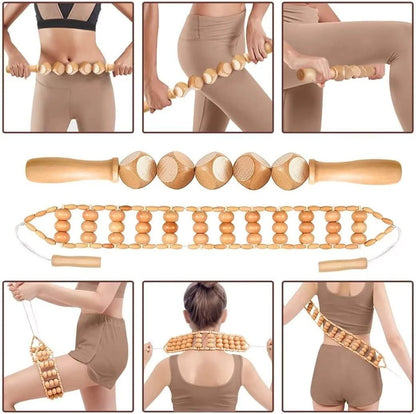 SculptWood™ 6-Piece Lymphatic & Anti-Cellulite Massage Set