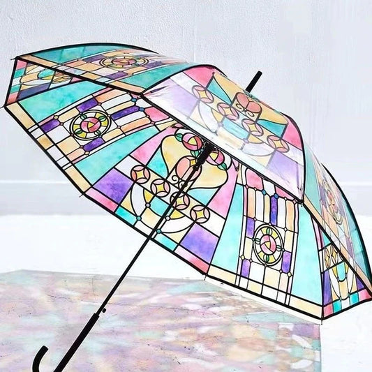 Parapluie transparent automatique LumiShield™